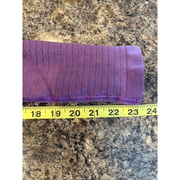 Alphalete Revival Purple Leggings Size XS Cross Fit Athleisure Workout - Picture 7 of 7